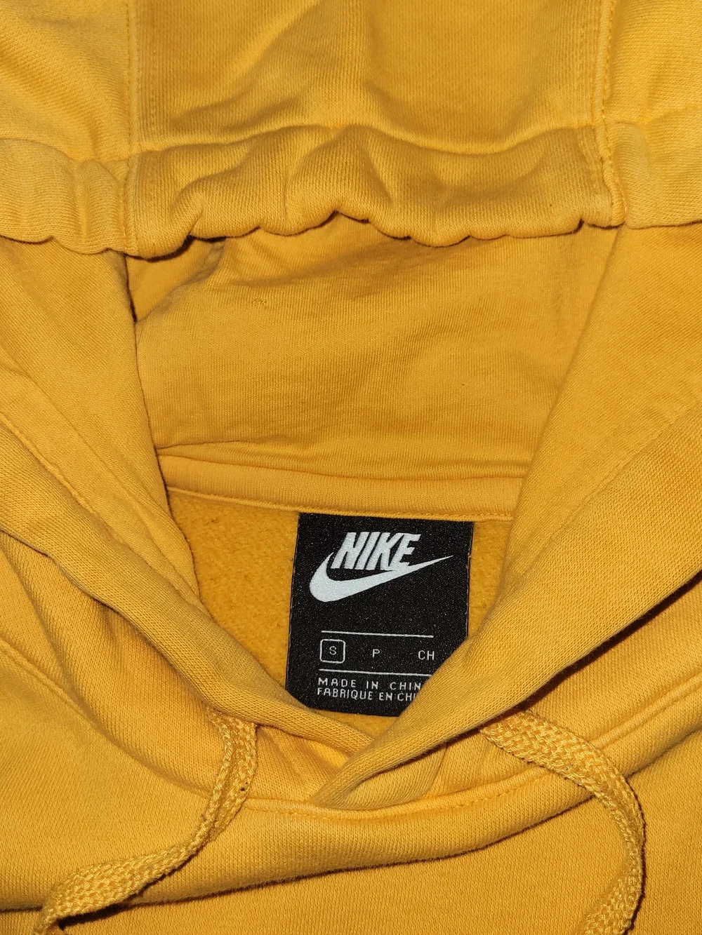 Nike Men’s Yellow Hoodie